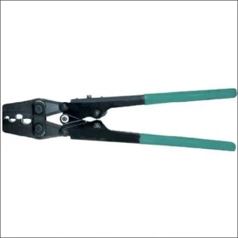 KLEMKO 903077 Presszange Kabelschuhe/-Verbinder, Aderendhuelsen, Schirmanschluss