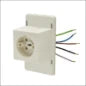 JUNG 5561-5WW Bedienelement / Zentralplatte Schalterprogramm 67 mm