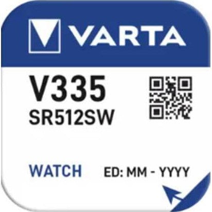 Varta Silberoxid Uhrenbatterie V335 / SR512SW 1,55 V