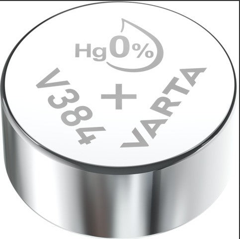 Varta Silberoxid Uhrenbatterie V384 / SR41SW 1,55 V