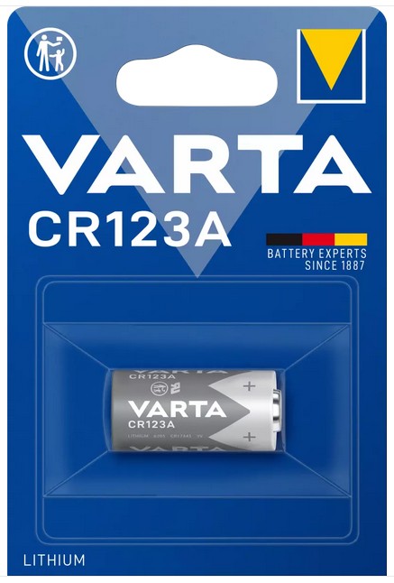 Duracell Lithium Batterie DL123A 3V (Einzelblister)