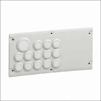 LEGRAND 036495 Einfuehrungsplatte fuer Ausschnitt Schaltschrank/Gehause 147 mm