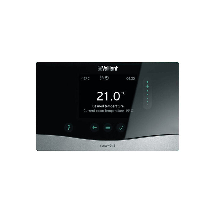 Vaillant Ecotec Pro VMW 236/5-3 - 24 kW Erdgas + Termostato SensoHome 380 - A+ – Gas-Brennwertkessel, 24 kW, Erdgas
