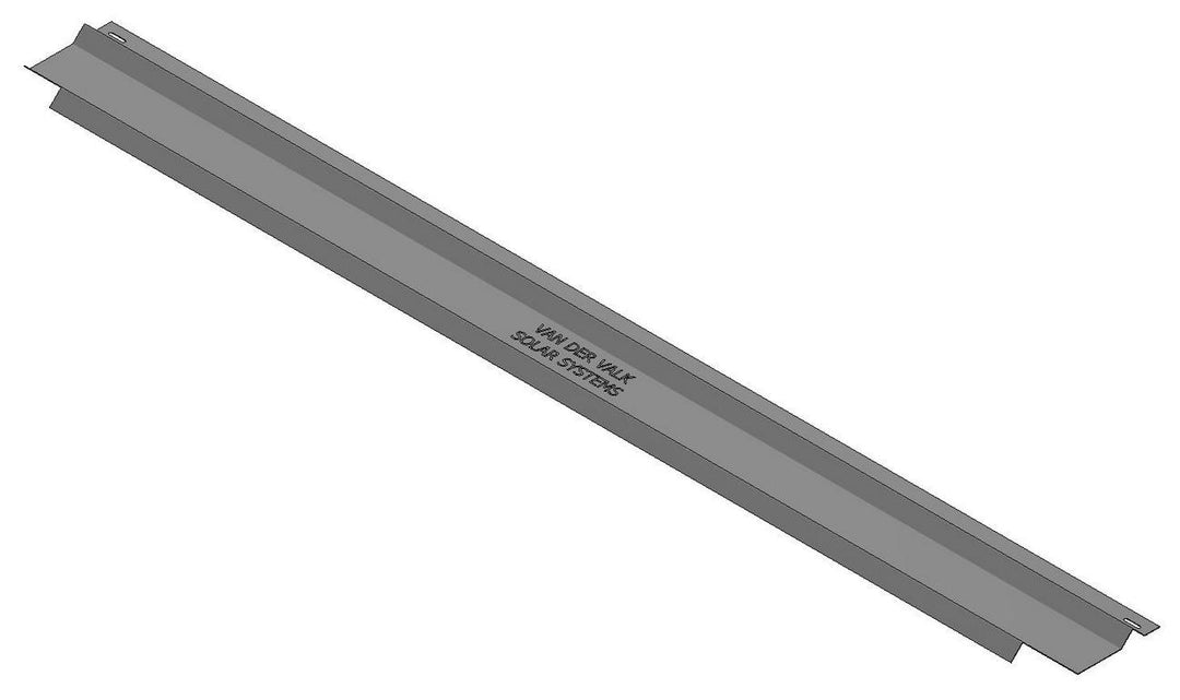 Van Der Valk Solar-Verzinkte Achterwand Valkpro+ L10° L=2180Mm (742515)