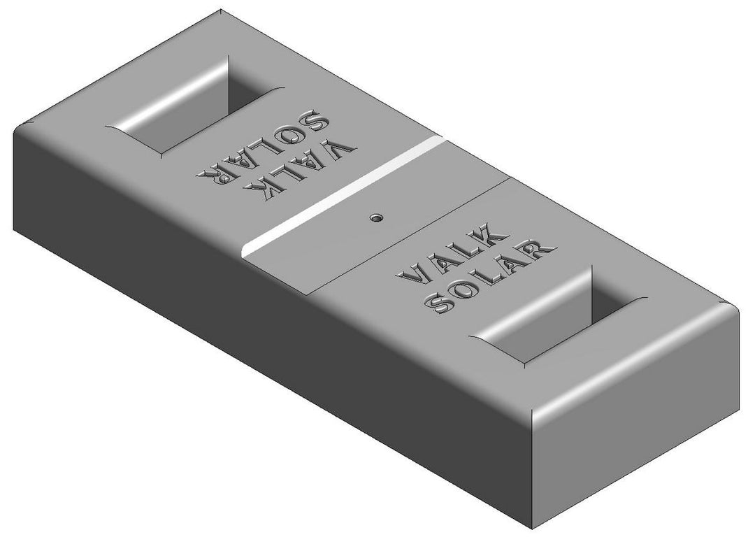 Van Der Valk Solar-Betonnen Massablok 20Kg (750520)