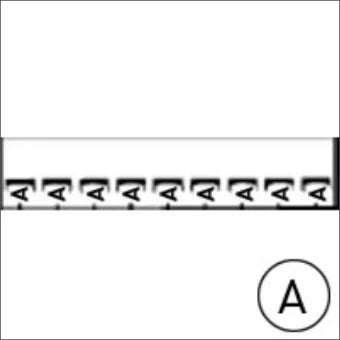 LEGRAND 037826 Kabel-/Aderkennzeichnung 2.3 mm