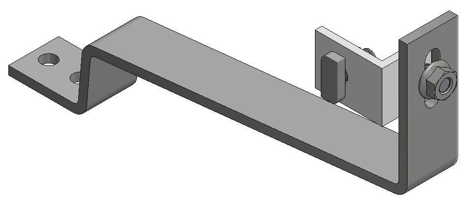 Van Der Valk Solar-Roestvrijstaal Plain Tile Dakhaak-Twist (747868)