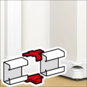 LEGRAND 075663 Koppelplaat fuer wandgoot