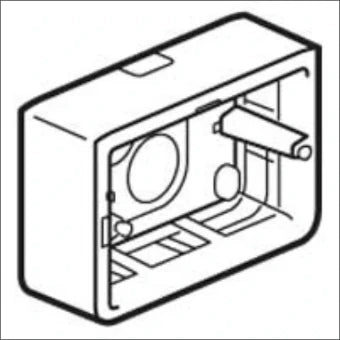 LEGRAND 080289 Aufputzgehaeuse Unterputz-Schalterprogramm 88 mm