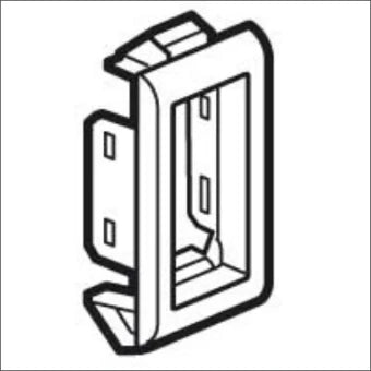 LEGRAND 080290 Montagedoos wandgoot