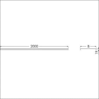 LEGRAND 344893 Deksel kabeldraagsysteem