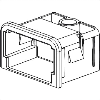 LEGRAND 348575 Beschermkap/Abdeckung montagerail/-profiel 60.5 mm