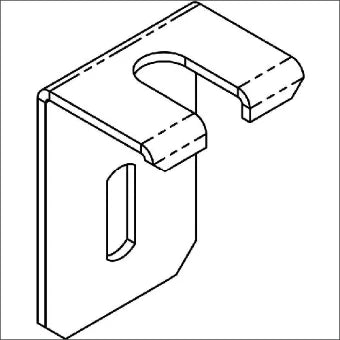 LEGRAND 350122 Verbindungselement fuer Traeger-/Profilschiene