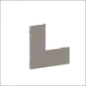 LEGRAND 351250 Deksel wandgoot/aansluitzuil 79 mm