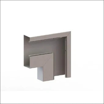 LEGRAND 351367 Verticaal hoekstuk wandgoot 170 mm