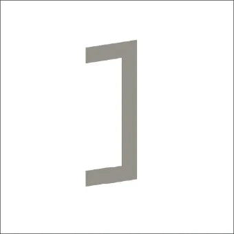 LEGRAND 351476 Flensplaat wandgoot 170 mm