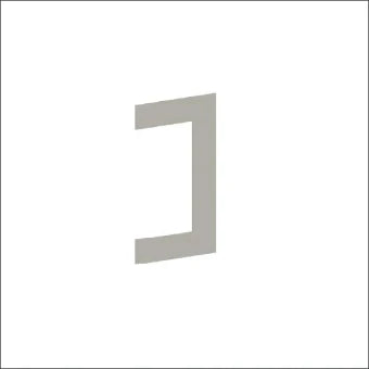 LEGRAND 351483 Flensplaat wandgoot 110 mm