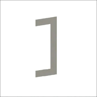 LEGRAND 351486 Flensplaat wandgoot 170 mm
