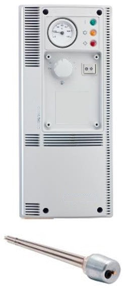 Idrogas Elektro-Heizeinsatz mit Bedienfeld TD 2,5 kW Gewinde 1 1/2" CC01782