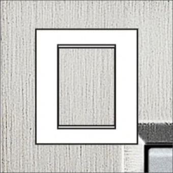 BTICINO BTLNA4826ACS Abdeckrahmen Schalterprogramm 9.3 mm