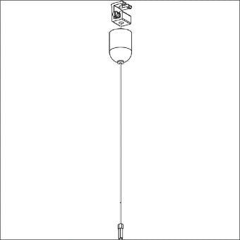 NORDIC 6410014500481 Mechanisches Zubehoer/Teile fuer Leuchten 5000 mm