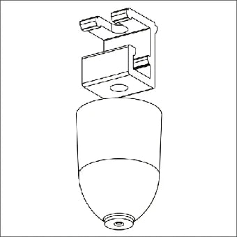 NORDIC 6410014522742 Mechanisches Zubehoer/Teile fuer Leuchten 42 mm