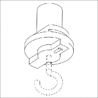 NORDIC 6410014507459 Mechanisches Zubehoer/Teile fuer Leuchten
