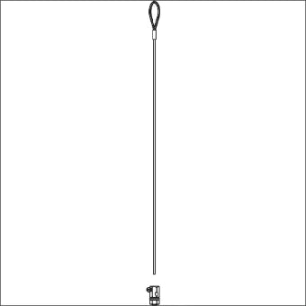 NORDIC 6410014533151 Mechanisches Zubehoer/Teile fuer Leuchten 1500 mm
