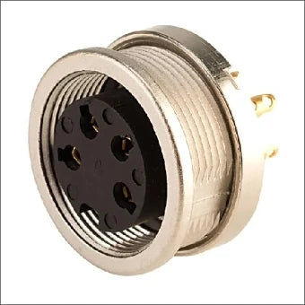 LUMBERG KFV40 Ronde connector, veldzijdig confectioneerbaar (industrieconnector)