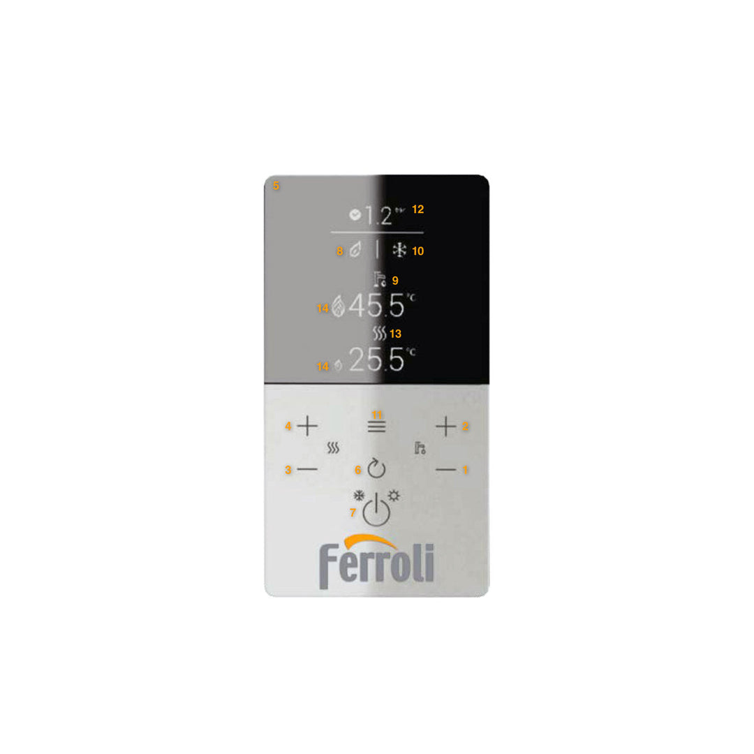 Ferroli Bluehelix HiTech RRT 34 C 30 kW – Gas-Brennwertkessel, 30 kW