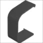 CANALIT 941165 Bedradingsclip Leitungskanal 90 mm