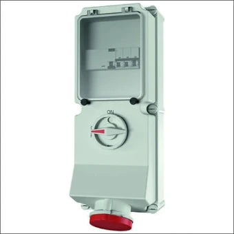 MENNEKES 7235 CEE-contactdoos uitschakelbaar, beveiligd (IEC 60309)