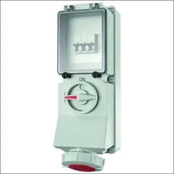 MENNEKES 7241 CEE-contactdoos uitschakelbaar, beveiligd (IEC 60309)