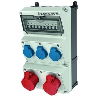 MENNEKES 930048 CEE-contactdoos combinatie (IEC 60309) 390 mm