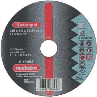 METABO 616493000 Snij-/slijpschijf (niet-diamant)