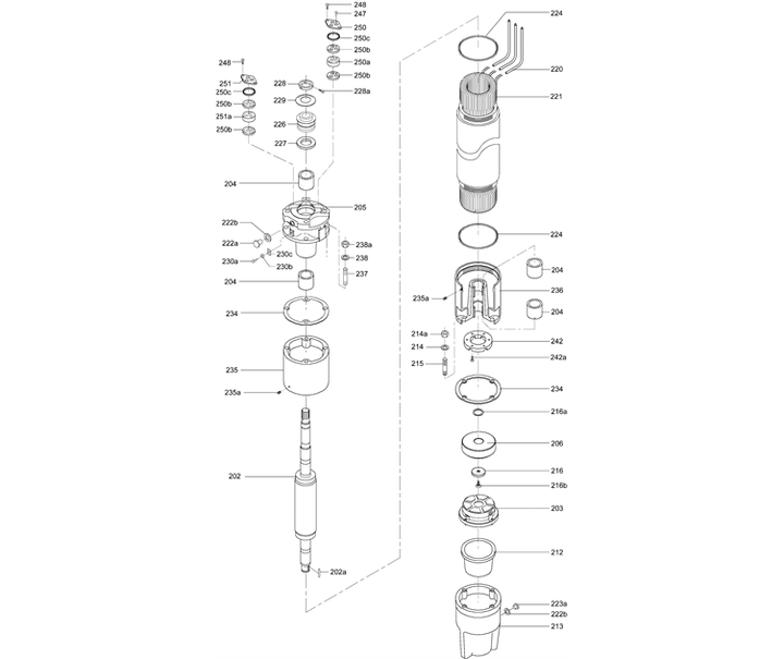 GRUNDFOS Unterwasserpumpe SP 215-4 Nr. 18A04304