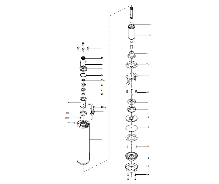 GRUNDFOS Unterwasserpumpe SP 17-20 Nr. 12A01920