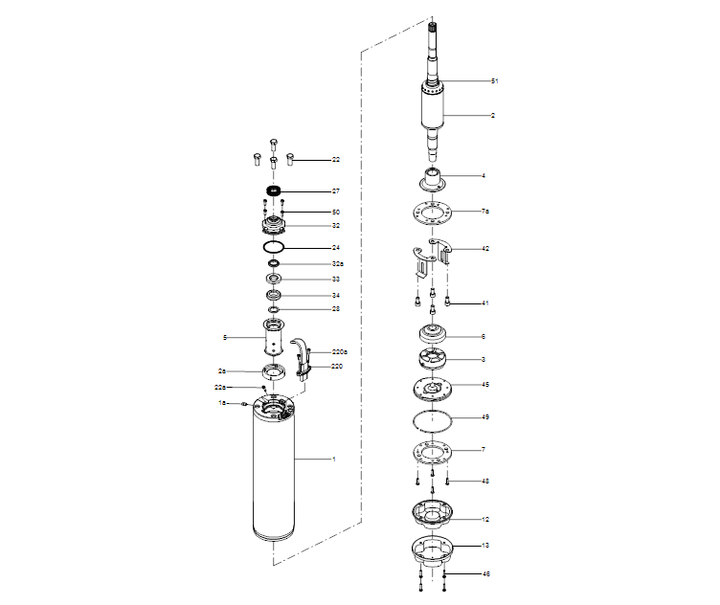 GRUNDFOS Unterwasserpumpe SP 30-8 Nr. 13A16908
