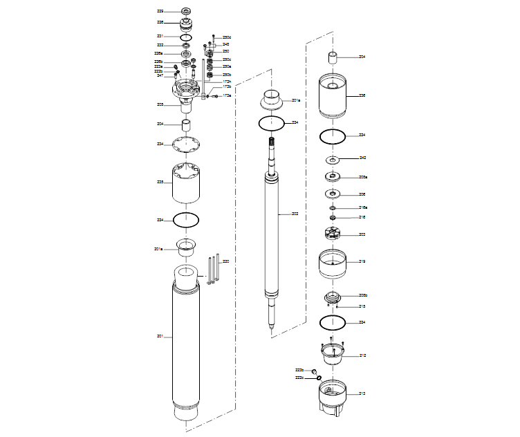 GRUNDFOS Unterwasserpumpe SP 60-21 Nr. 14AA0321