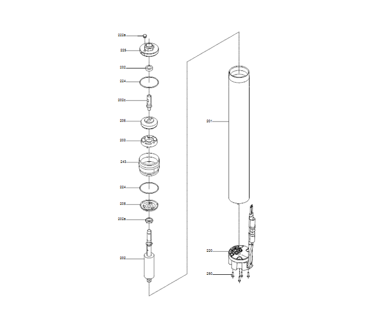 GRUNDFOS Unterwasserpumpe SQF 3A-10 Nr. 95027336