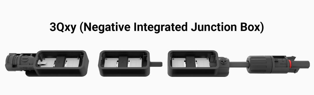 3Qxy Negative Integrated Junction Box  - Art. 