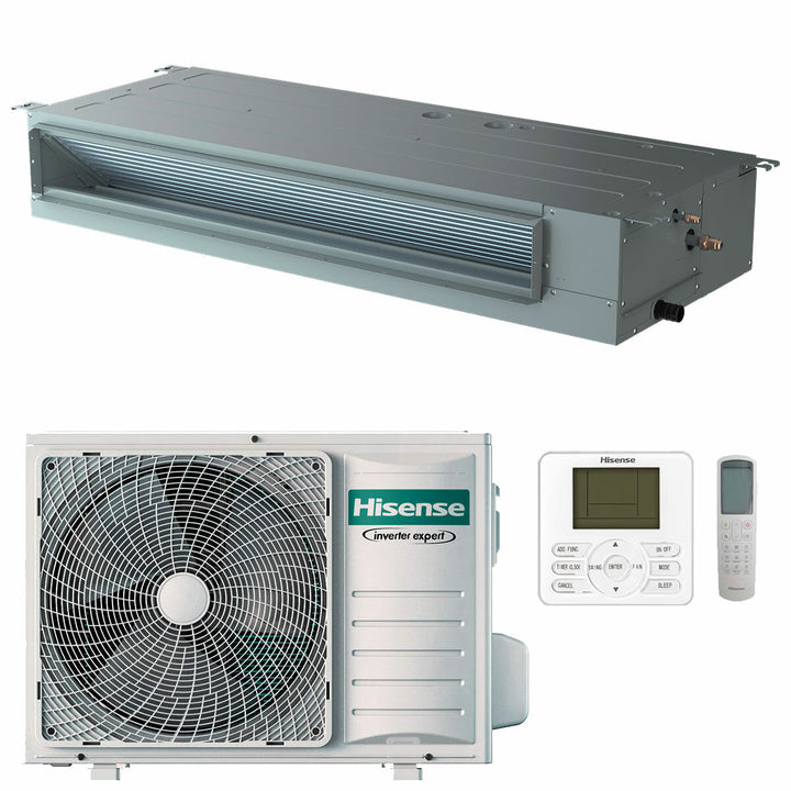 Hisense Kanalgerät ADT 12000 BTU – Split-Klimagerät, 3,5/4 kW, R32, A++/A+