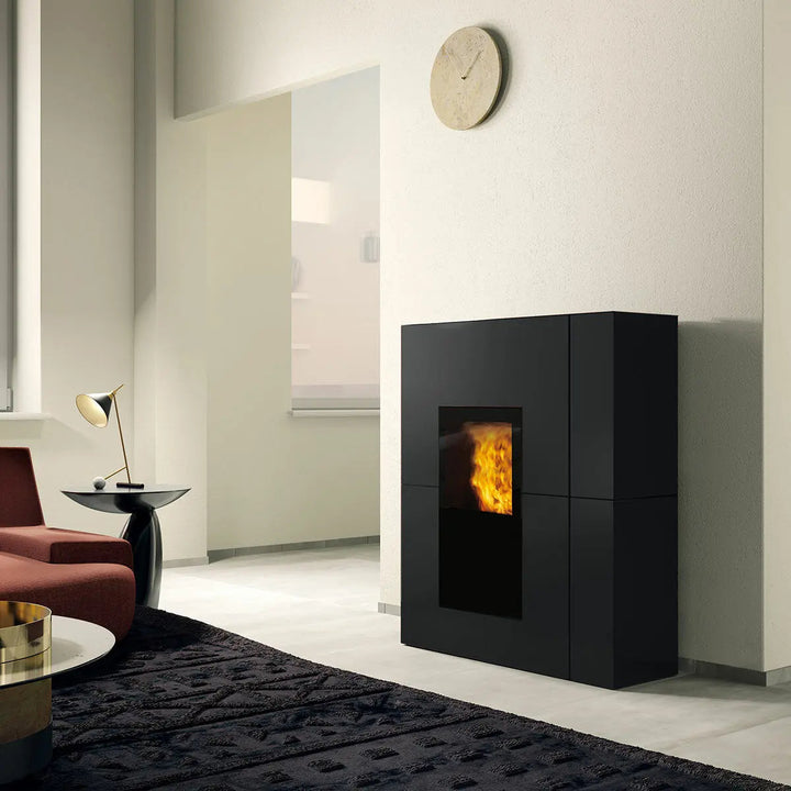Edilkamin Blade2 H 22 Up – Pelletofen (wasserführend), 22,8 kW, WLAN