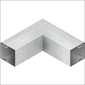 NIEDAX 136447 Buitenhoekstuk Leitungskanal 80 mm