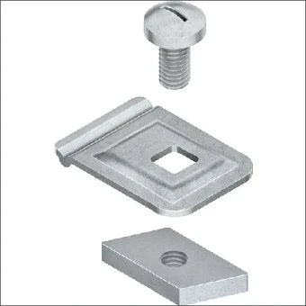 NIEDAX 142385 Montageklem fuer scheidingsplaat fuer Kabeltragsystem