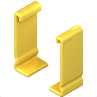 NIEDAX 143236 Beschermkap/Abdeckung montagerail/-profiel 100 mm