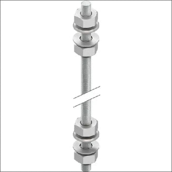 NIEDAX 150837 Draadstang 700 mm