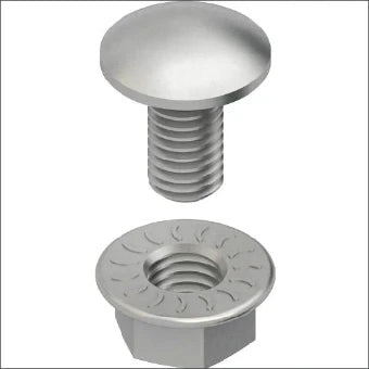 NIEDAX 159001 Schroefbevestigingsset 12 mm