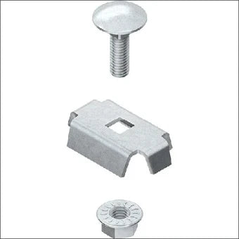 NIEDAX 167231 Montageklem fuer scheidingsplaat fuer Kabeltragsystem