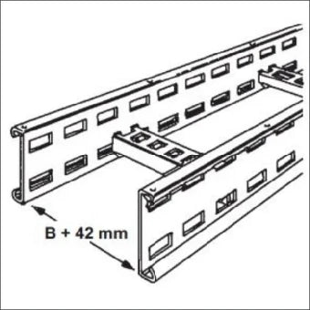 NIEDAX 20231 Kabelleiter 100 mm